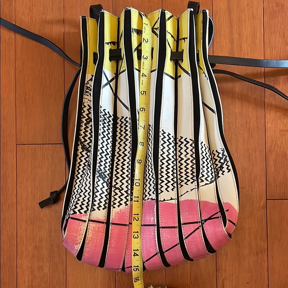 Zara Black and Cream Tote Bag - Picture 2 of 7